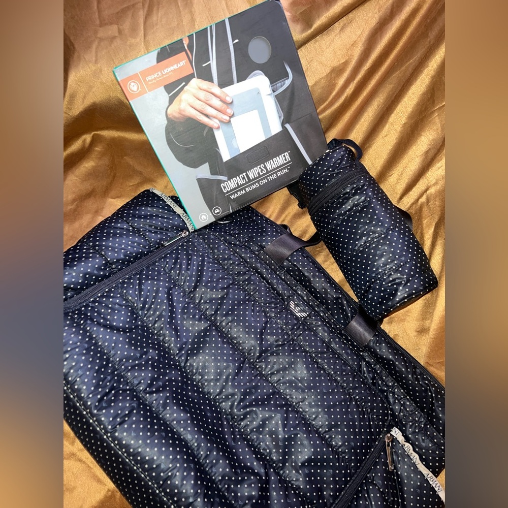 Armani diaper bag